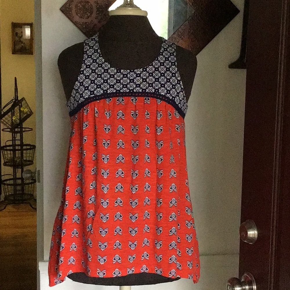 Red, White, Blue Top by Red Camel, Small